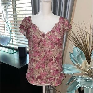 Ann Taylor 100% silk top